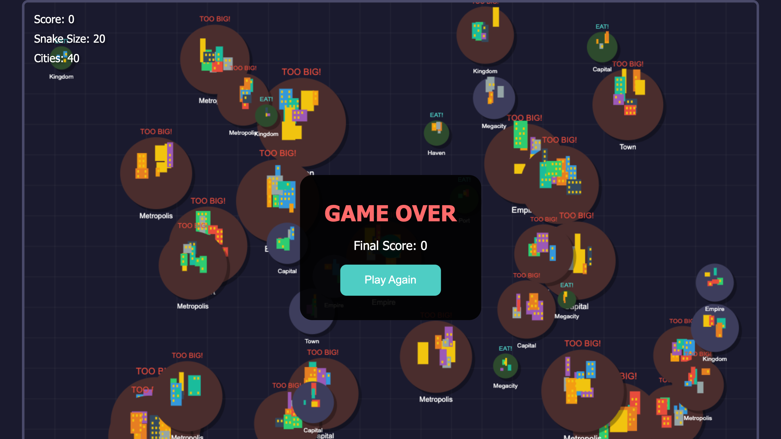 City Devourer - Snake vs Cities