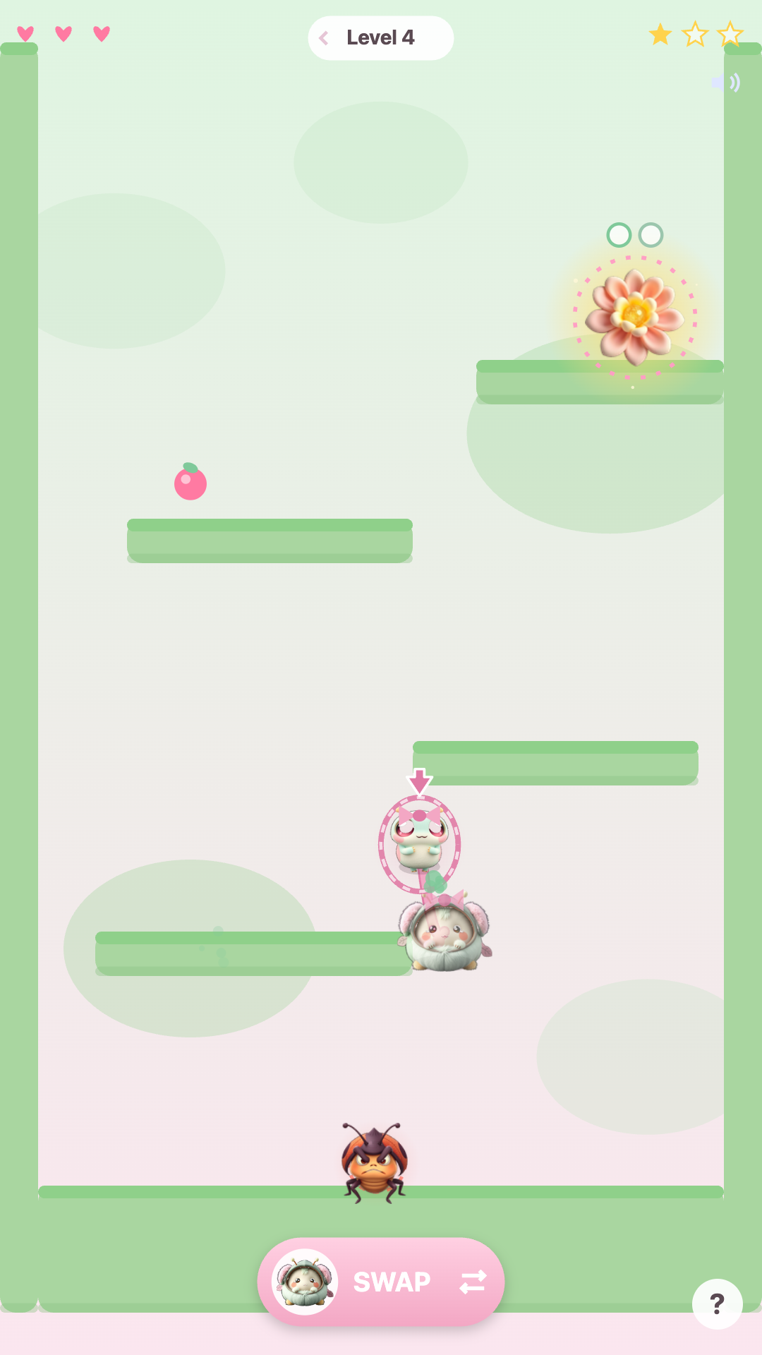 Pookie and Pupae: Tether